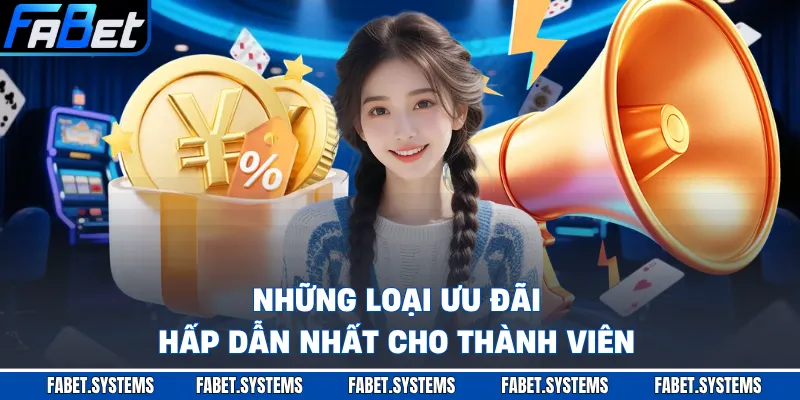 Những loại ưu đãi hấp dẫn nhất cho thành viên